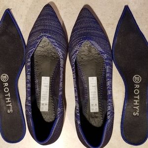 ROTHY'S pointy flats- super cute!